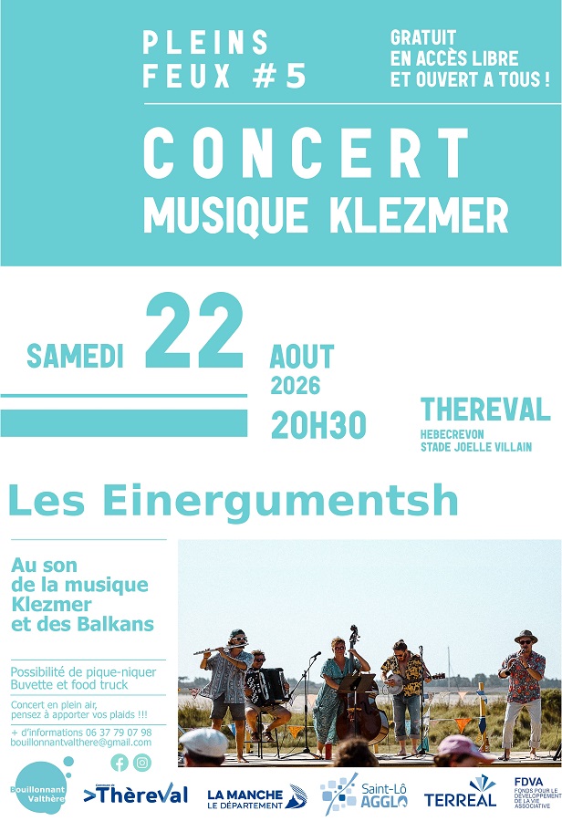 5e Festival Pleins Feux > Concert musique Klezmer