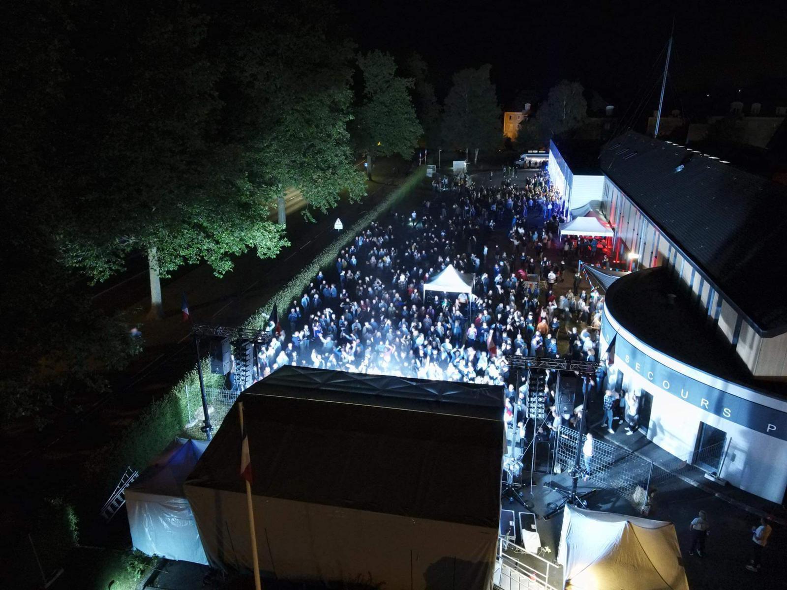 Bal des pompiers — visuel événement
