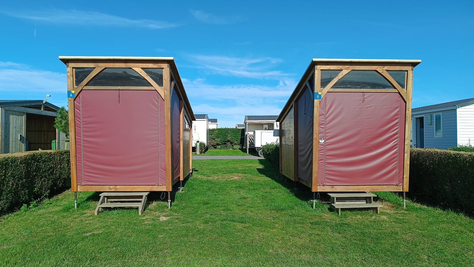 Cyclo'lodges au Camping Omaha Beach, Vierville-sur-Mer