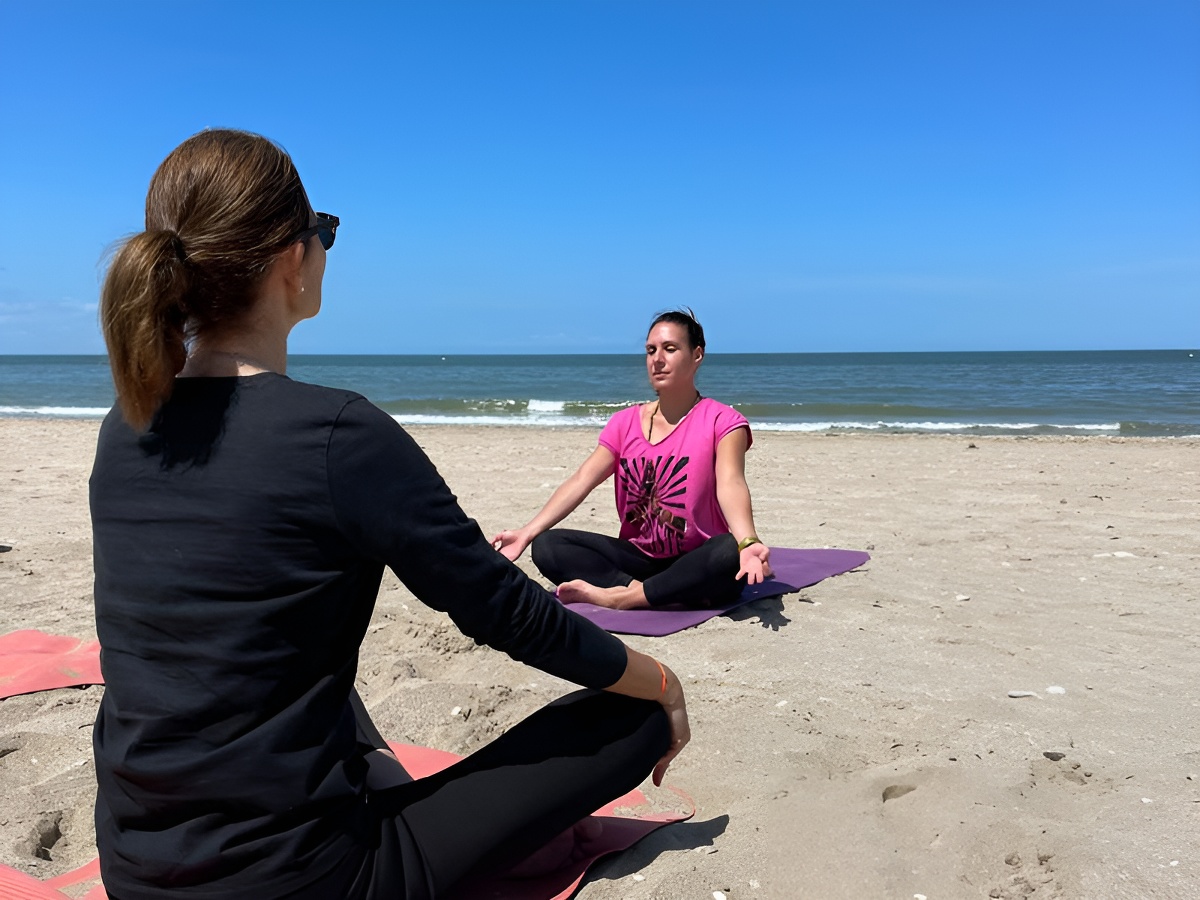 Cours de yoga avec YogaVanYessa