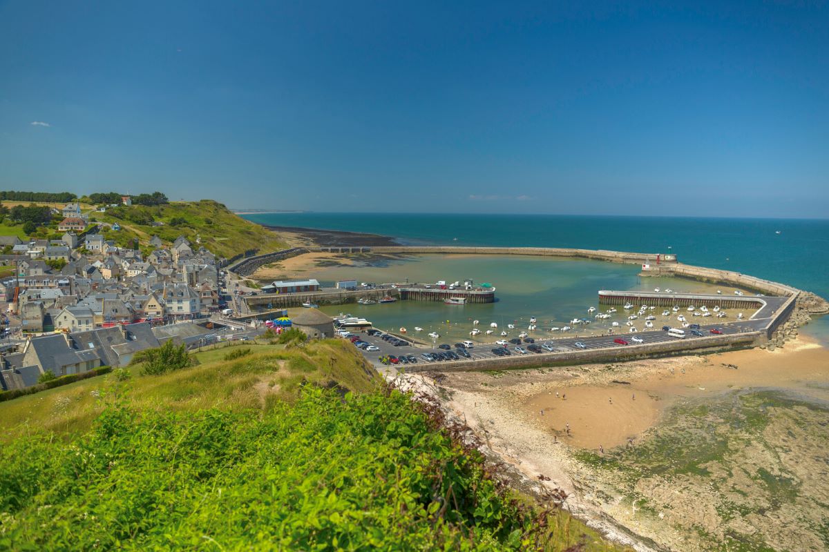 La Vélomaritime : de Port-en-Bessin à Arromanches
