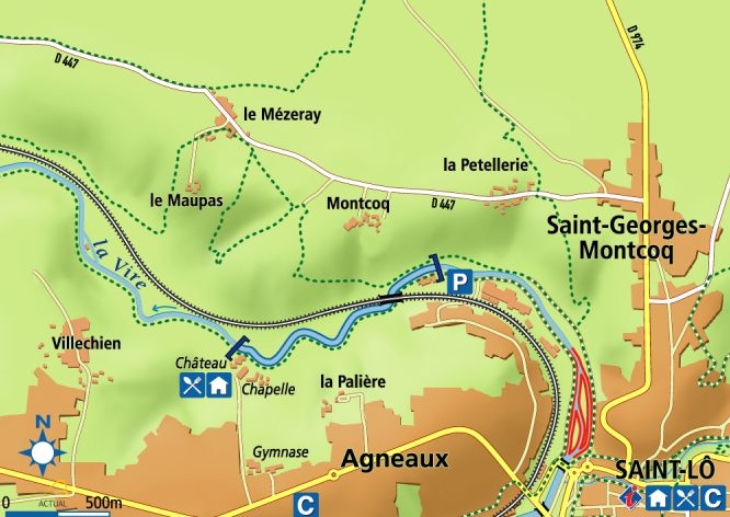 Parcours mouche de Saint-Lô