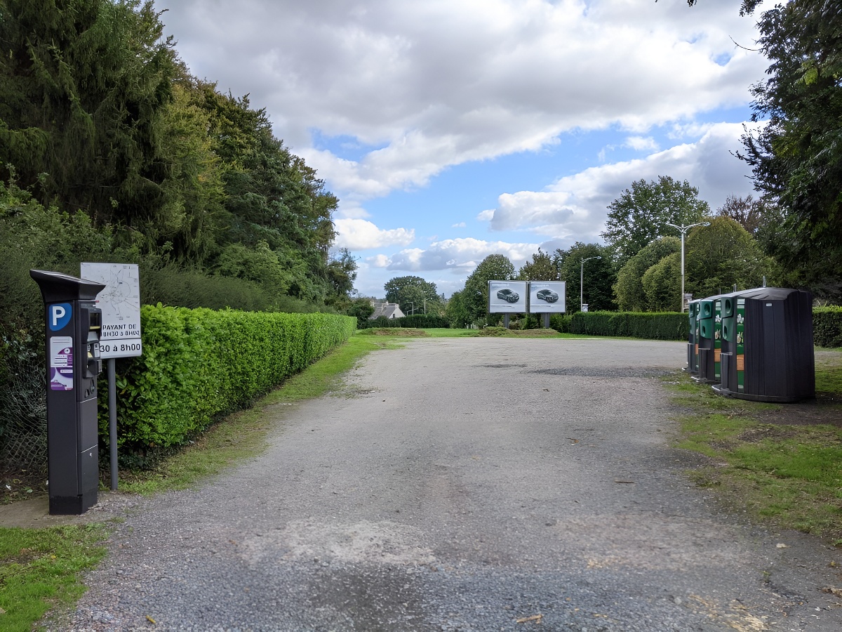 Aire de stationnement Bayeux