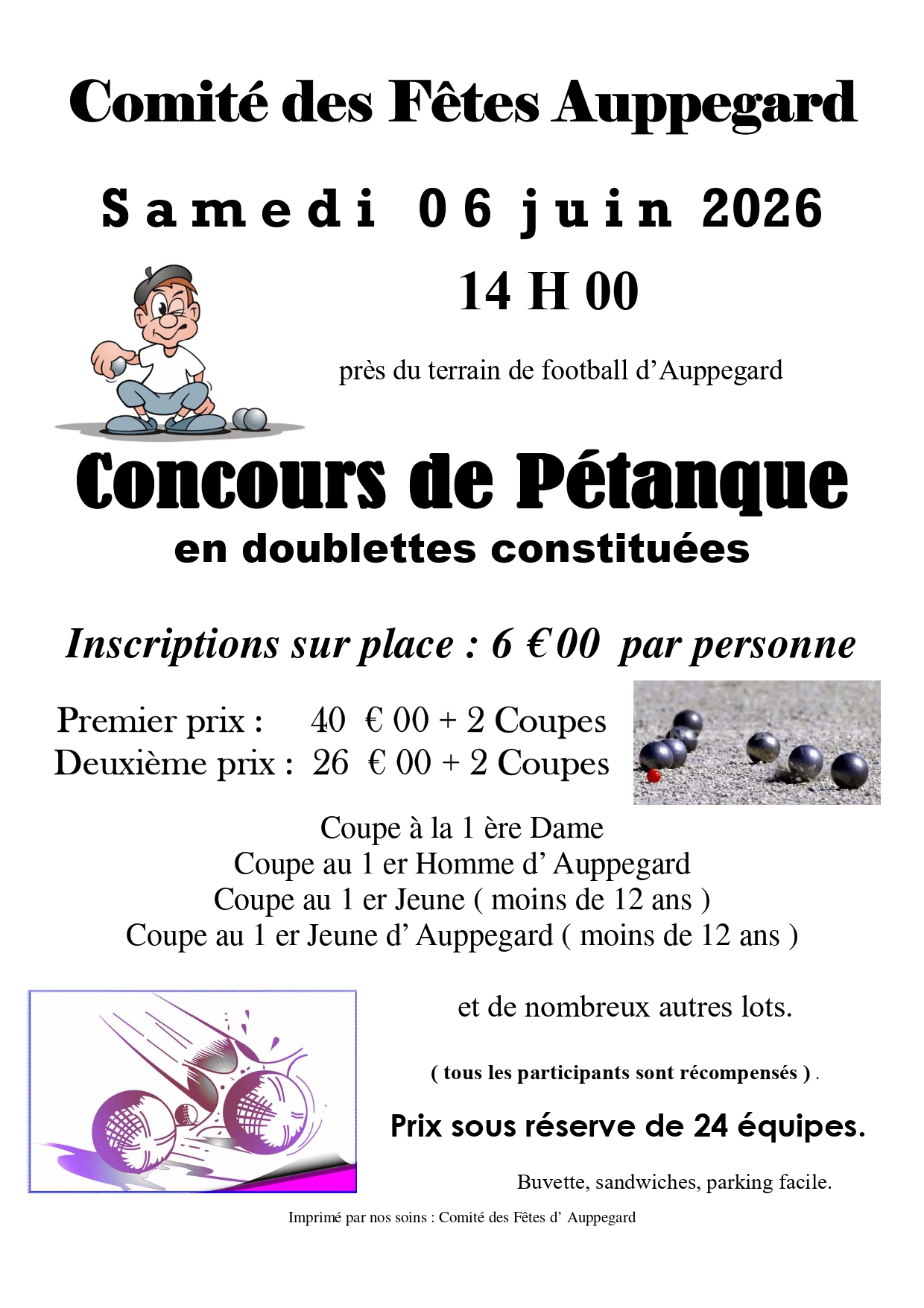 Concours de Pétanque
