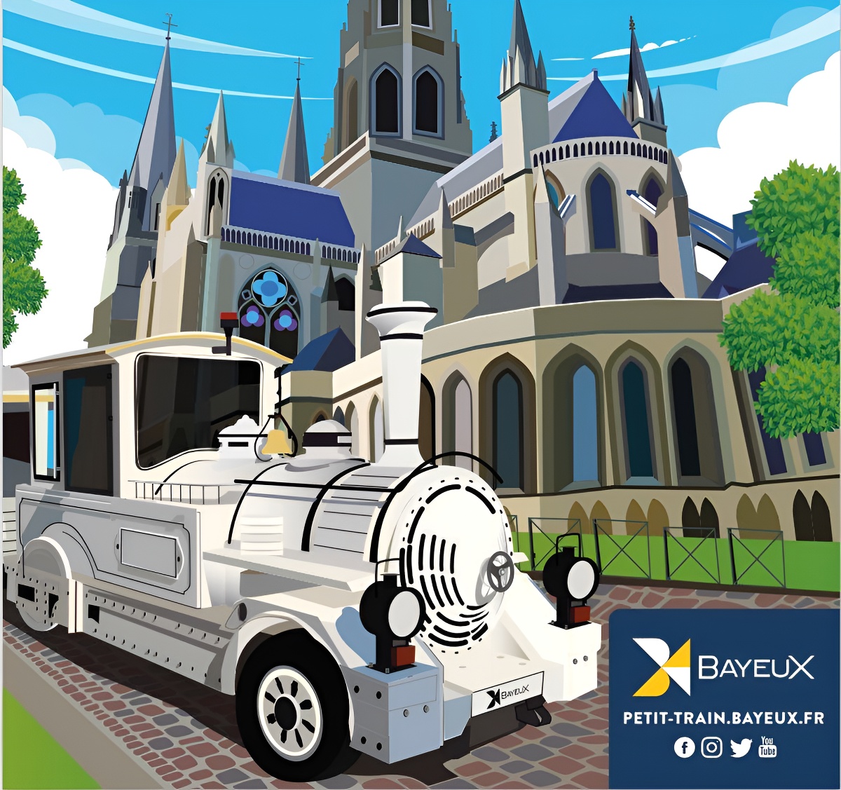 Petit Train Touristique de Bayeux