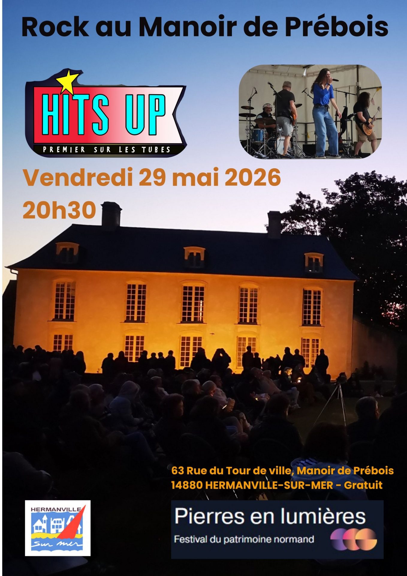 Rock au Manoir de Prébois