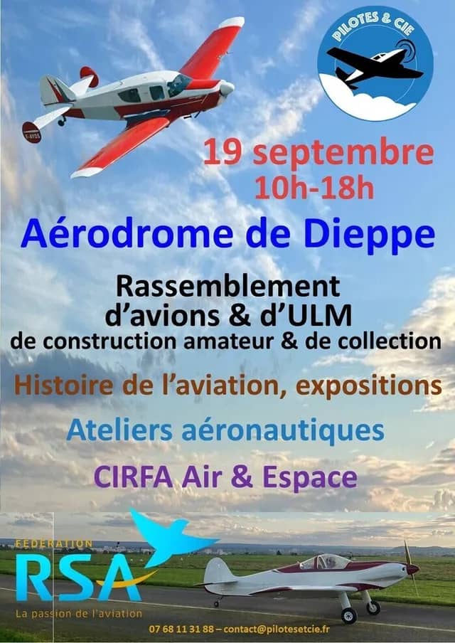 [Expo & Ateliers] Histoire de l’aviation locale et rassemblement d’aéronefs