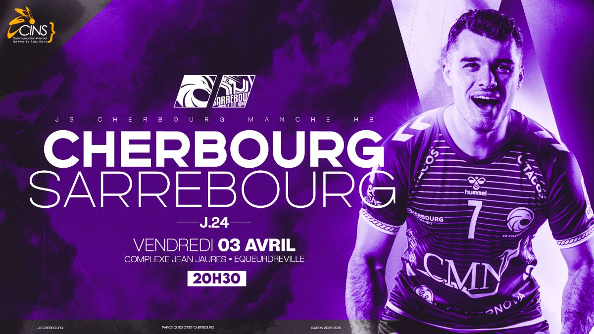 JS Cherbourg Handball x Sarrebourg