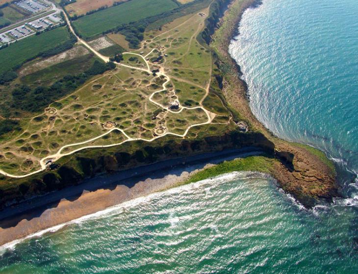 Site Of The Pointe Du Hoc Calvados Tourisme