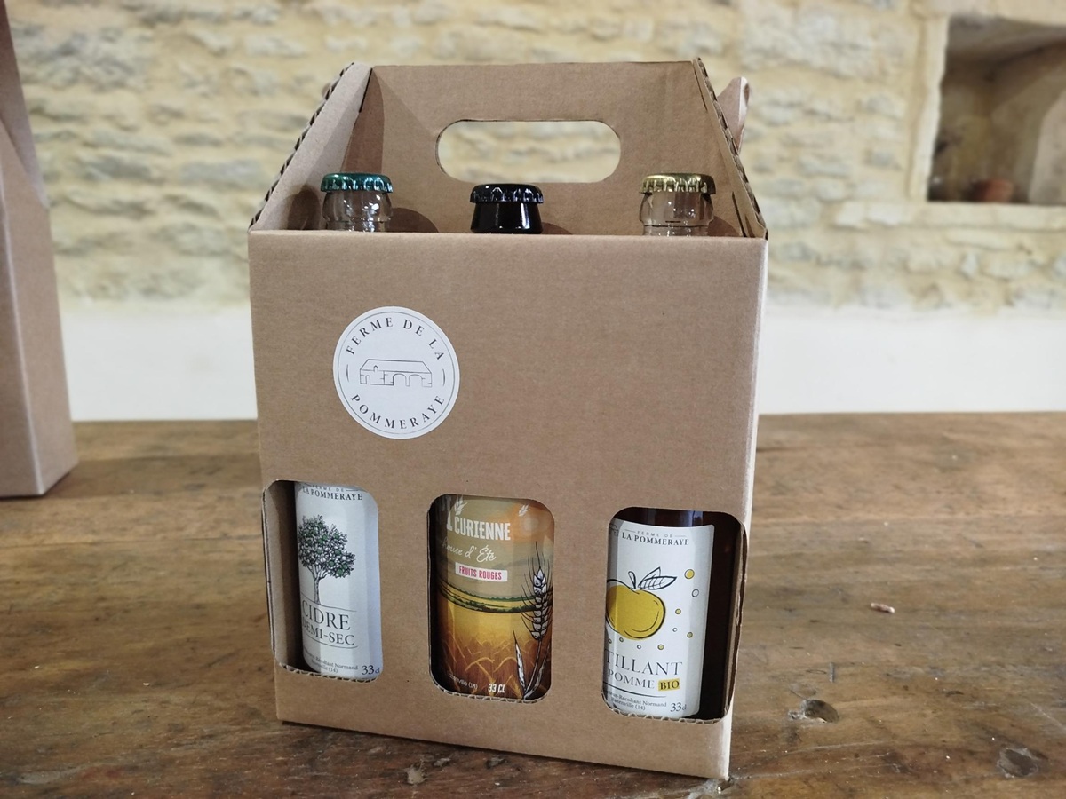 Brasserie - Ferme de la Pommeraye - Visite et boutique