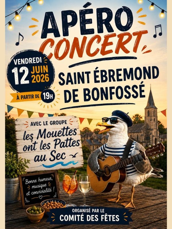 Apéro-concert — visuel événement