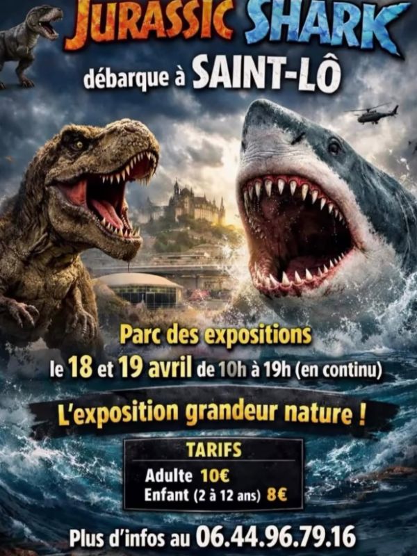 Jurassic Shark > Expérience unique exposition