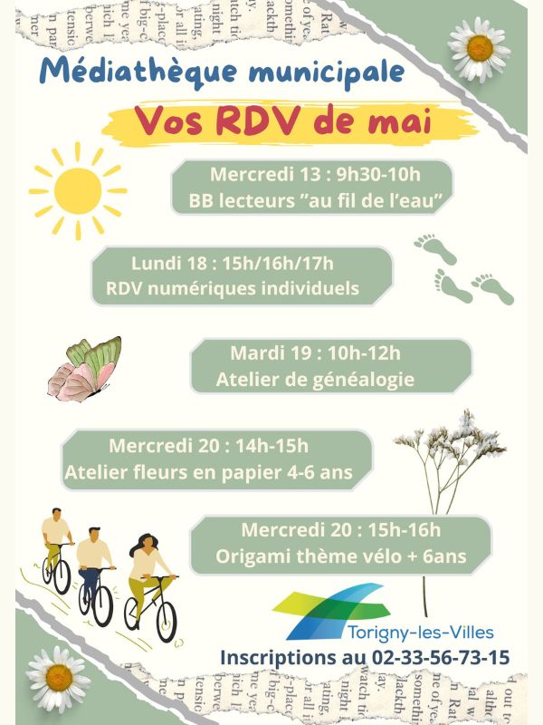 Programme de mai > Médiathèque — visuel événement