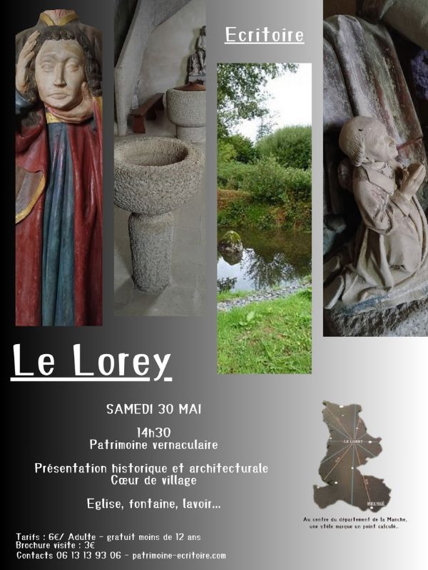Visite Patrimoine Le Lorey. Au cœur du village, patrimoine vernaculaire — visuel événement