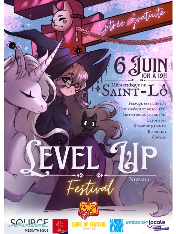 Level Up : Festival Geek — visuel événement