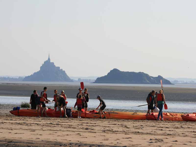 Parcours nautique n° 2 - Du Bec d'Andaine à Tombelaine, Genêts