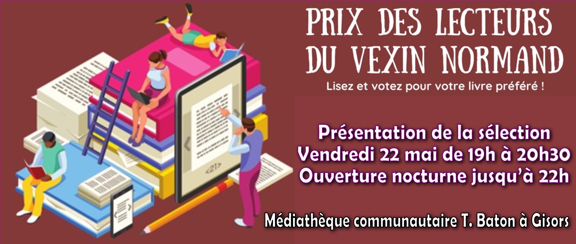 Prix des lecteurs du Vexin Normand 2026