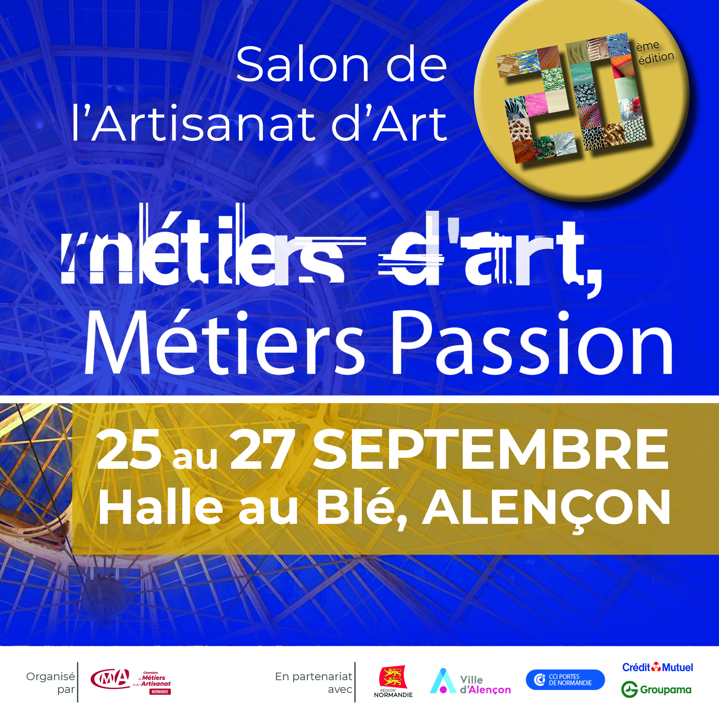 Salon Métiers d’Art, Métiers Passion – 20e édition