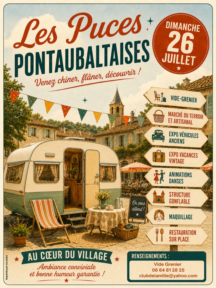 Puces Pontaubaltaises