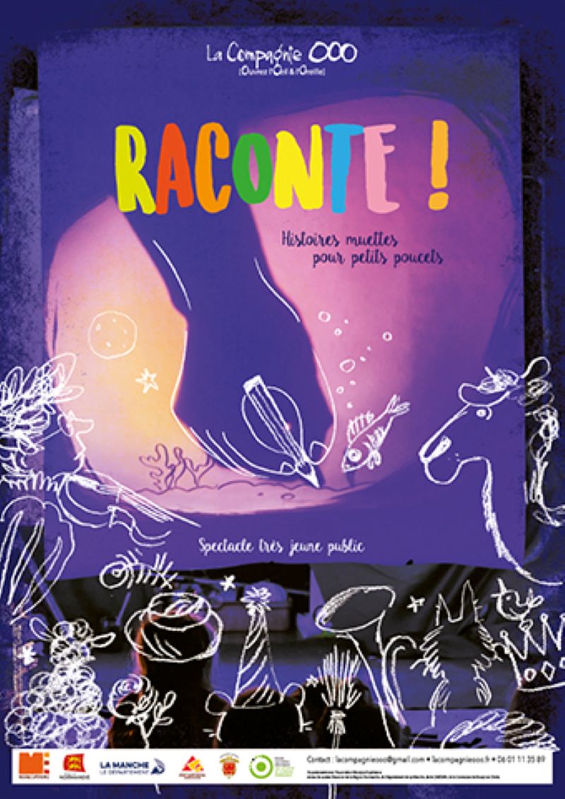 Spectacle Raconte ! pour les tout-petits - Cie OOO — visuel événement
