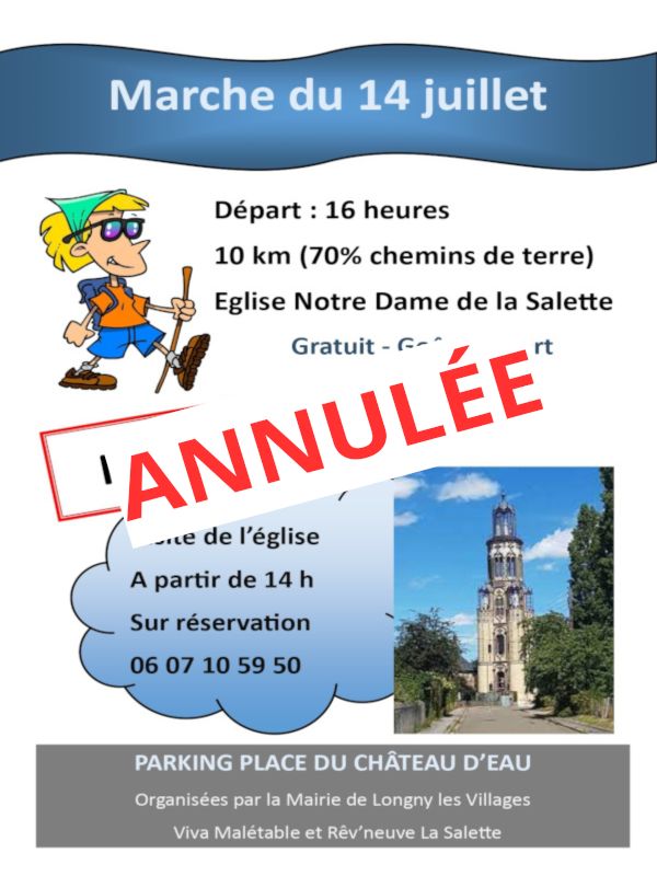 (ANNULATION) Marche du 14 juillet