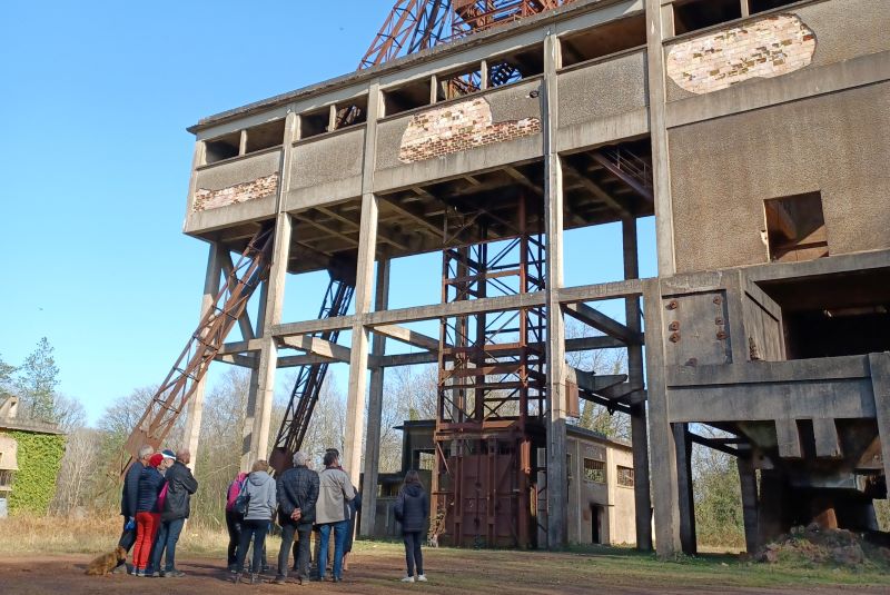 Découverte du patrimoine minier et sidérurgique du bocage et son histoire : Visite du Carreau de la Mine de Saint-Clair-de-Halouze