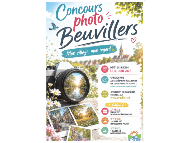 Concours Photo Beuvillers / Mon village, mon regard