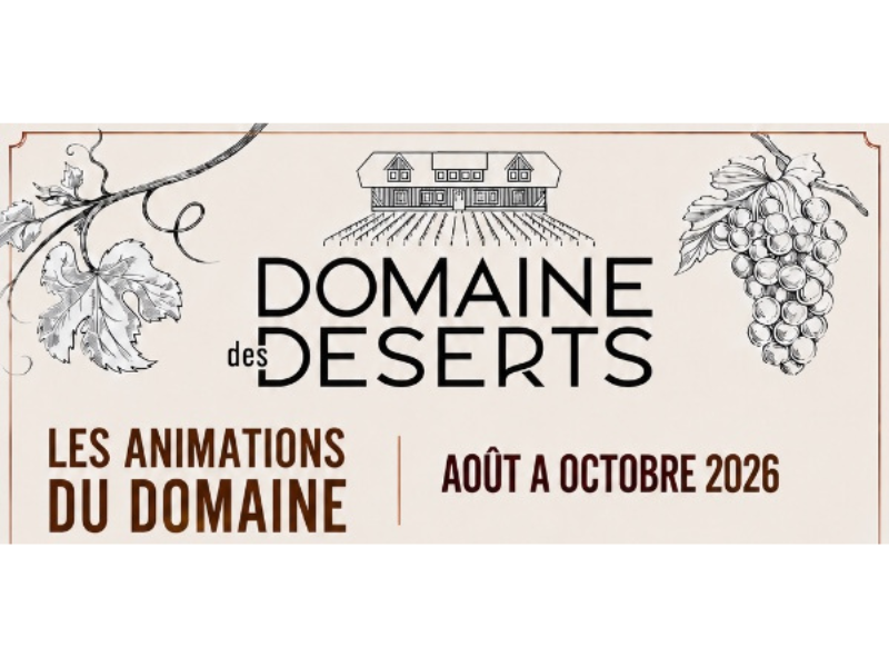 Les animations du domaine