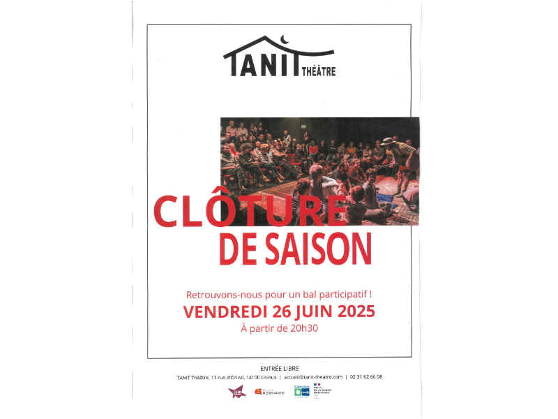 Clôture de saison du Tanit Théâtre