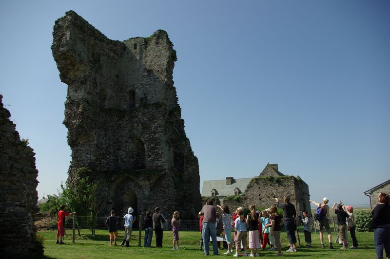 Château médiéval de Regnéville, Regnéville-sur-Mer