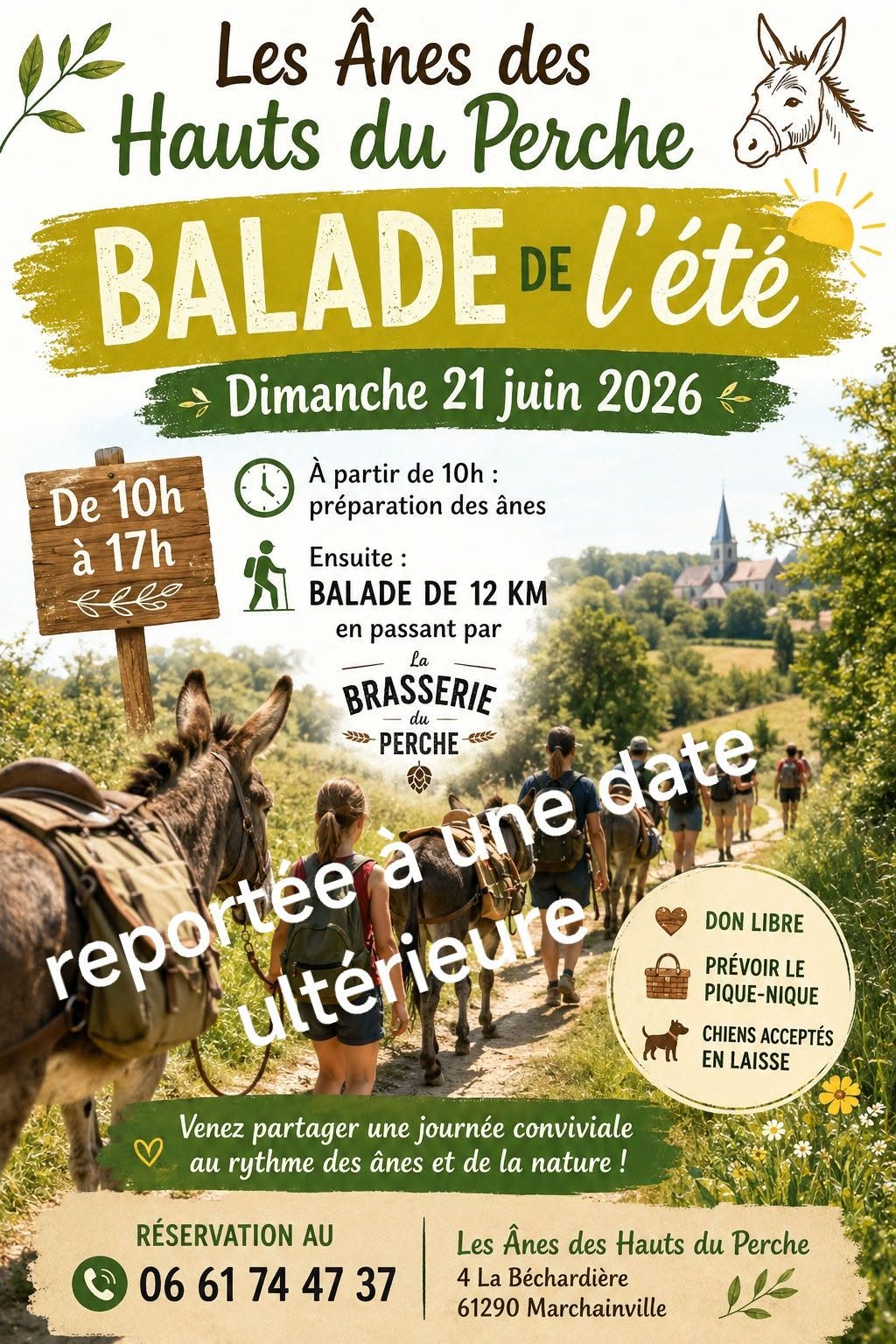 Reportée Balade de l'été