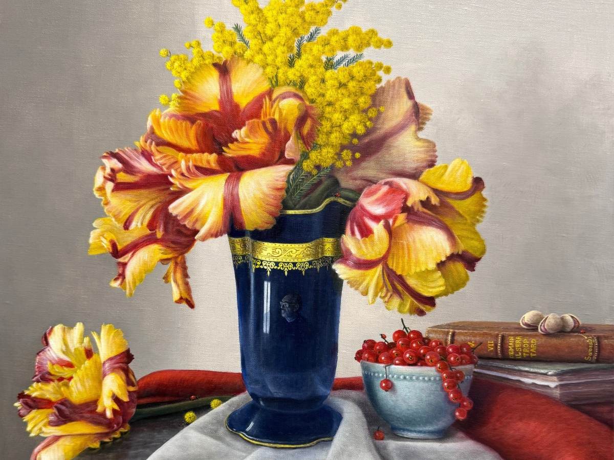 De la nature morte à l'hyperréalisme ludique et joyeux, de Reza Sarrafi (peinture)