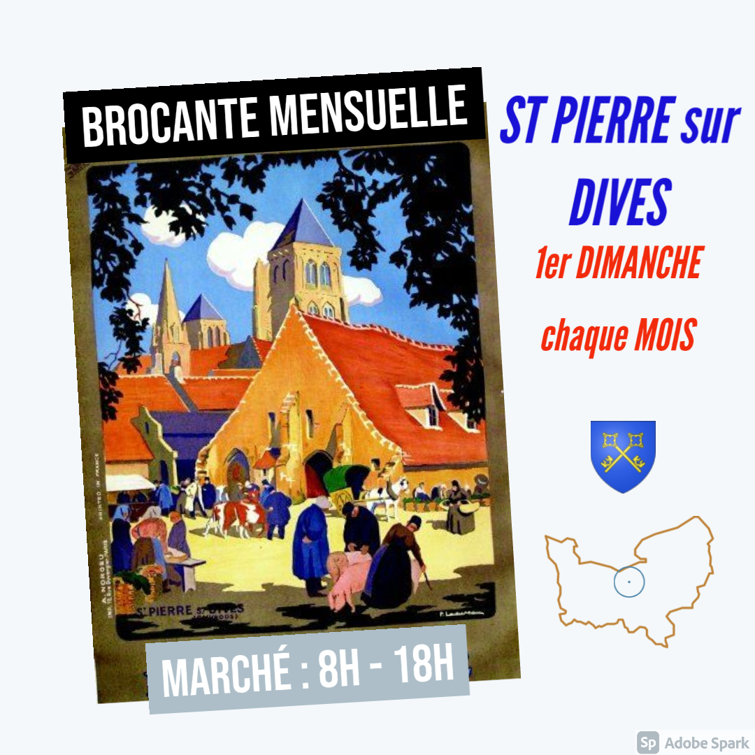 Marché d'Antiquités-Brocante de St Pierre en Auge -Janvier - - Saint-Pierre-en-Auge