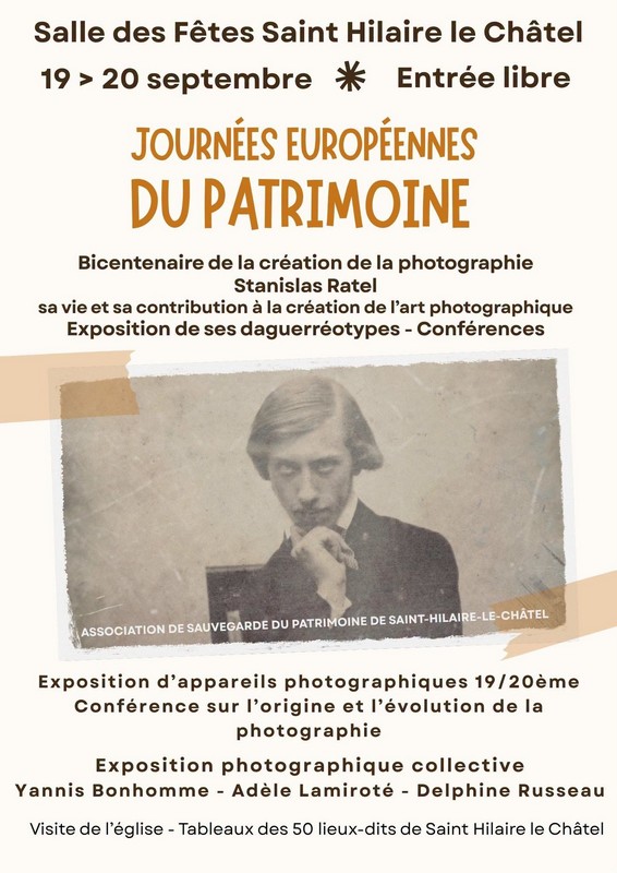 Journées Européennes du Patrimoine - Saint-Hilaire-le-Châtel