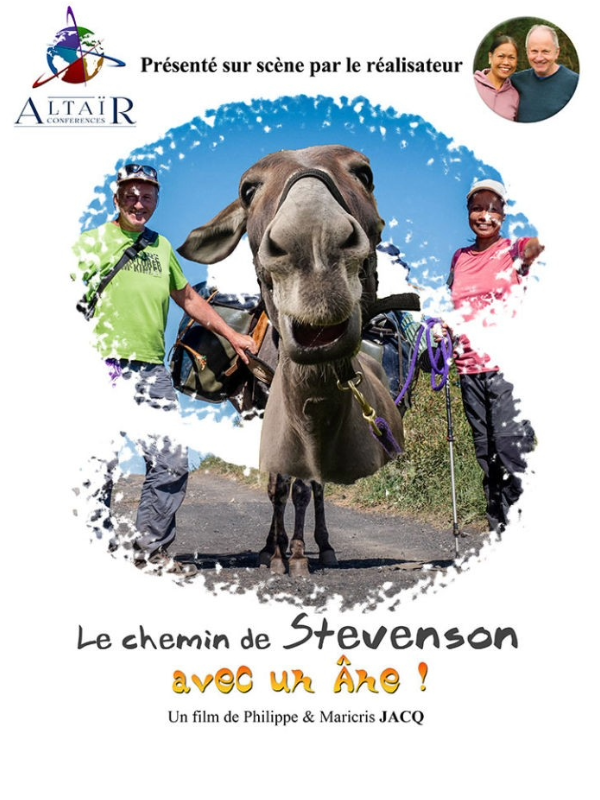 Film et Conférence – « Le Chemin de Stevenson avec un âne ! » de Philippe et Maricris Jacq