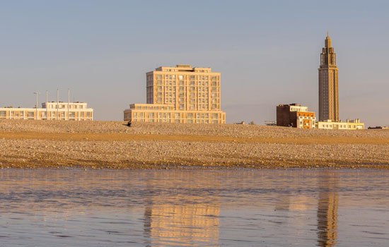 Visite sensorielle : La plage du Havre à marée basse