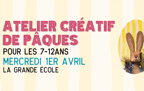 Atelier créatif de Pâques : Portrait de Monsieur Lapin