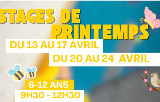 Stage : Escalade - Vacances de Printemps