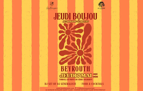 Jeudi Boujou au Donjon Domaine Saint Clair