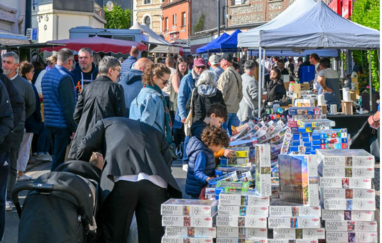 Marché nocturne à Octeville-sur-Mer