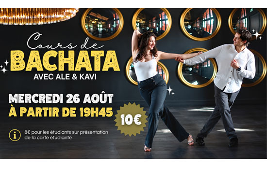 Danse : Bachata à Le havre — le 26 août 2026