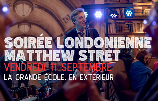 Soirée londonienne : Matthew Street Concert