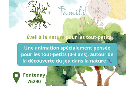 Atelier : Éveil à la nature pour les tout-petits 
