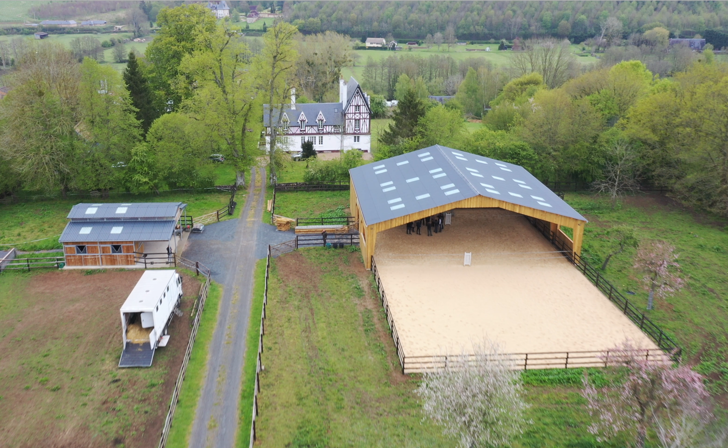 Les Chevaux de la Martinière, Saint-Germain-de-Livet