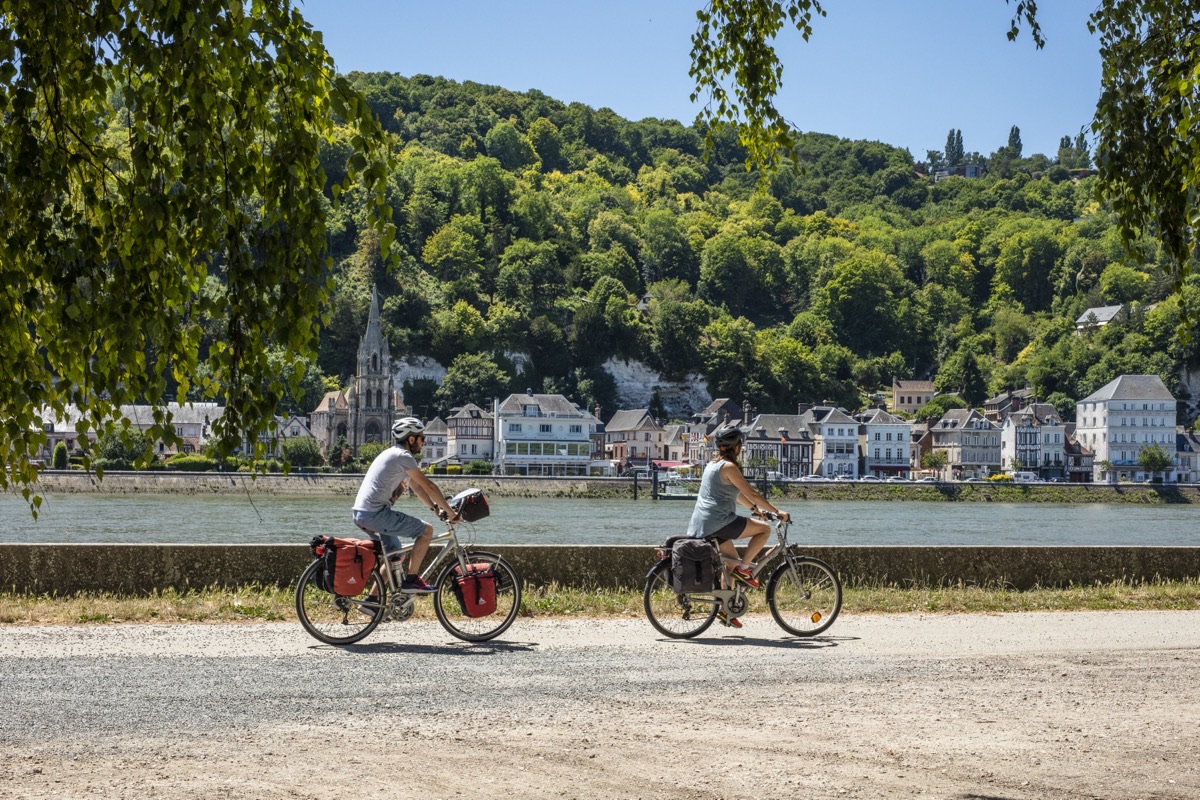 Seine Impressionniste à vélo