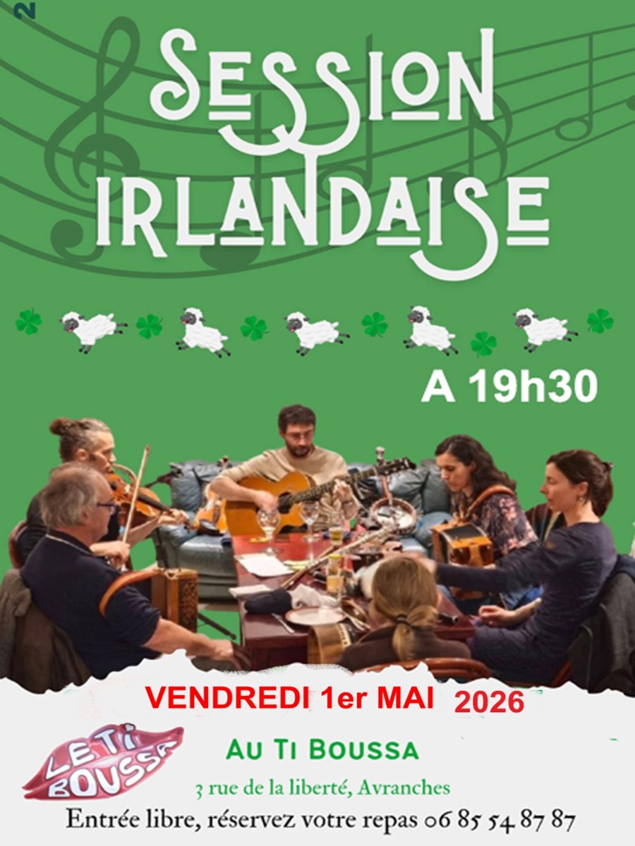 Session irlandaise — visuel événement