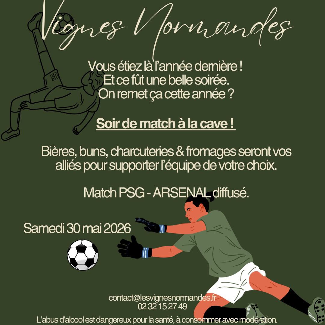 Diffusion du match PSG - Arsenal à la cave