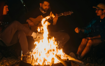 Soirée feu de camp et camping - Guinguette The Gentilhommière
