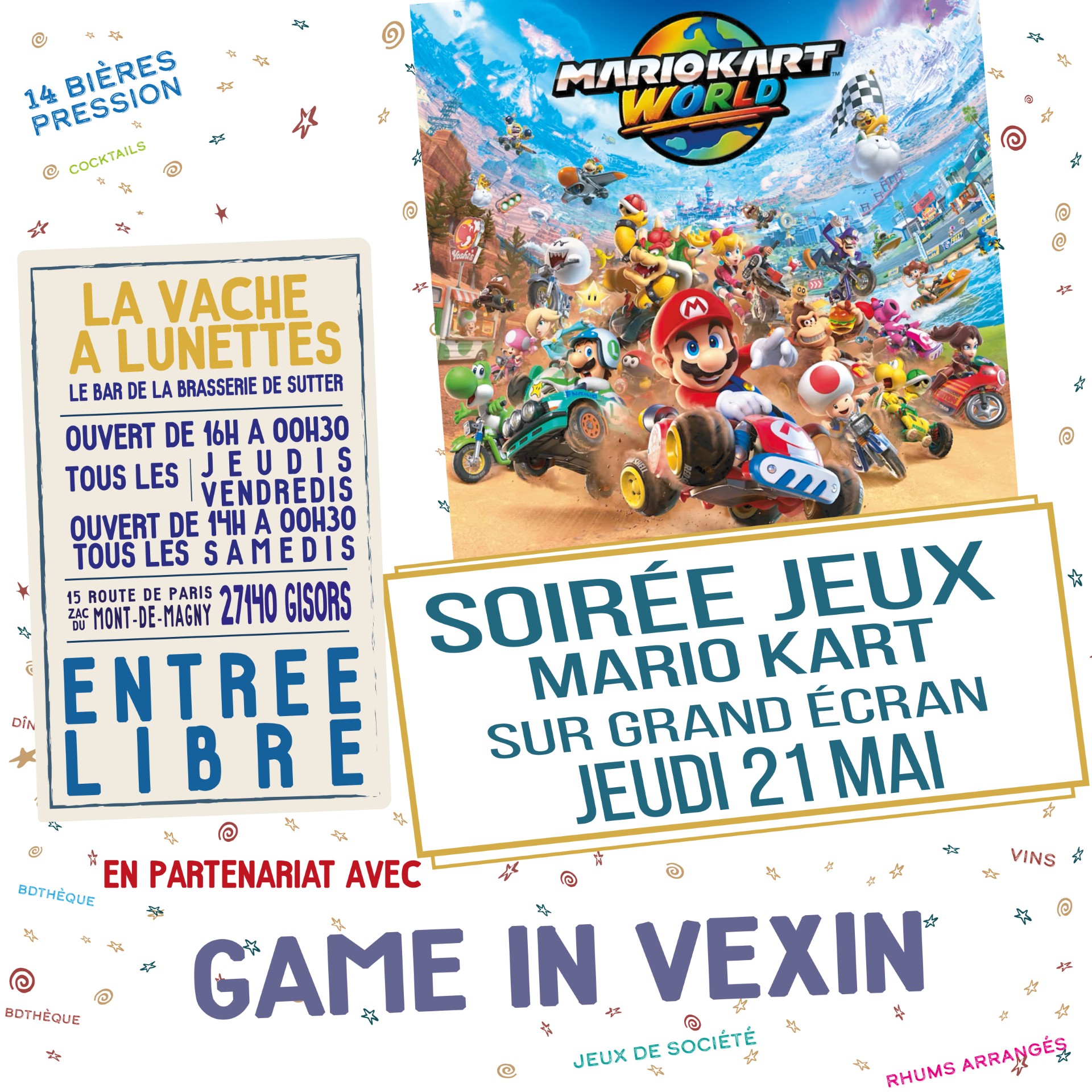 Soirée jeux vidéo