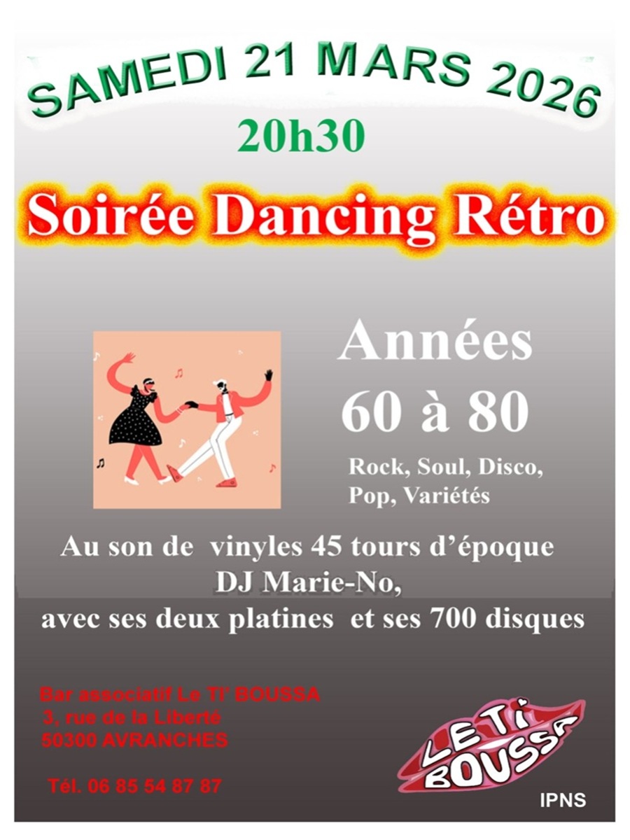Soirée dancing rétro